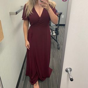 Show me your mumu wrap dress- last is stock pic